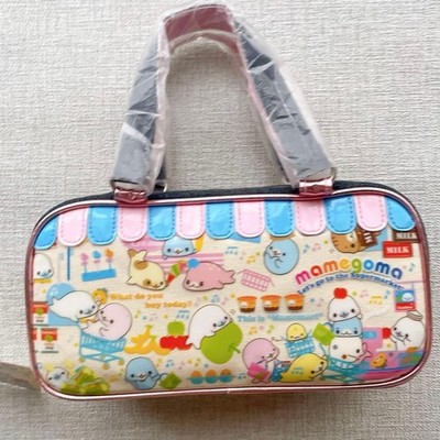 Mamegoma San-X Pencil Case With Handle Vintage Heisei Retro Unused New Japan