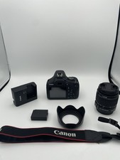 Canon EOS Rebel T7 DSLR Camera 18-55mm Lens Kit Tested Working