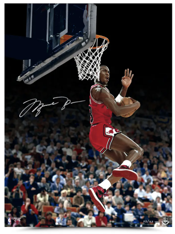 Michael Jordan Autographed 