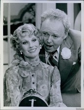 1972 Carroll Oconnor Cloris Leachman July 7X9 Historic Vintage Press Photo