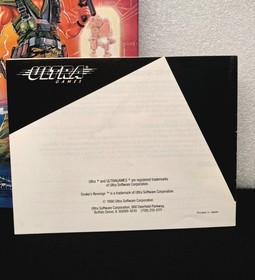 Snake's Revenge (Nintendo, NES, 1990) CIB Complete Near Mint