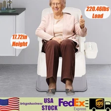 Bedside Commode Chair Portable Toilet Suit For Elderly Pregnant Women Disabled