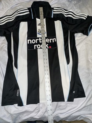 Men's M Soccer Shirt Blackwhite Adidas Northern Rock Duff #11 New