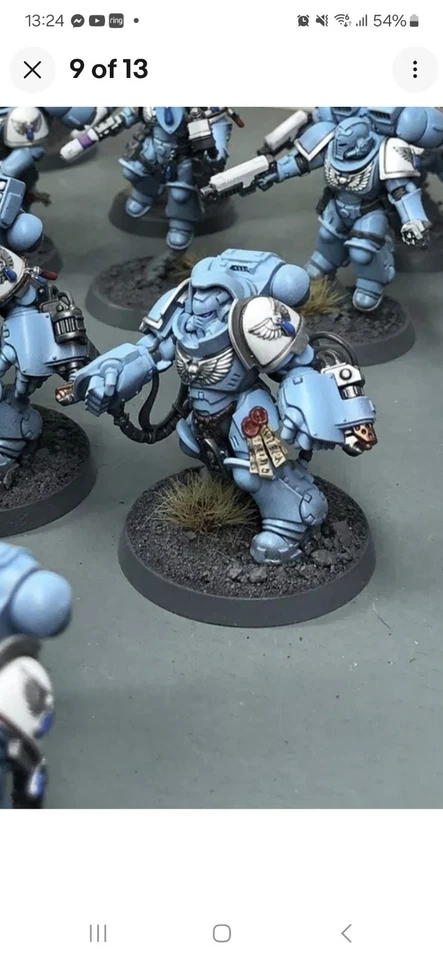 Space Marines  Aggressors X6  & Captain Warhammer 40k Blood angels Succesor - Image 4 of 4