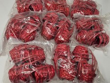 Lot of 96 Vintage Red Miniature Wicker Woven Baskets for Crafts Christmas