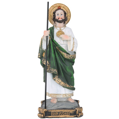 San Judas 12'' Judas Tadeo  Resin Figure