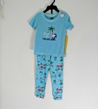 Peanuts Snoopy Woodstock Christmas Holiday Pajamas Kids Size 4T NWT