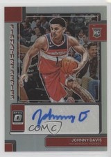 2022-23 Panini Donruss Optic Signature Series Holo Prizm Johnny Davis Auto tx8