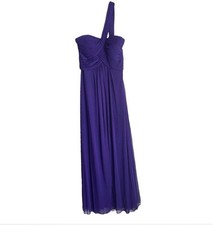 Blondie Nites Stacy Skylar Juniors 5 Formal Long Gown Dress One Shoulder PROM