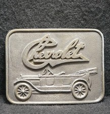 WJ09163 NOS VINTAGE 1970s CHEVROLET OLDSMOBILE AUTOMOTIVE COMPANY BELT BUCKLE