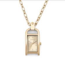 NEW Invicta Mini Angel Women's Necklace Watch 17.5 mm, Gold - 49935