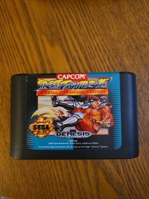 Street Fighter II 2 Special Champion Edition (Sega Genesis, 1993) game only