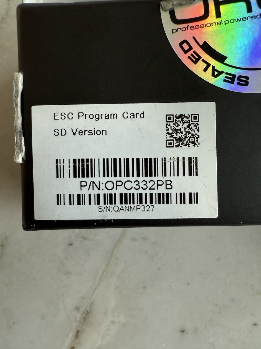 ORCA ESC PROGRAMMING BOX CARD R32 RC PROGRAM | eBay