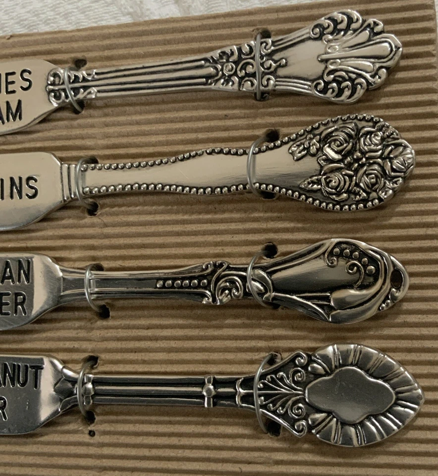 Mud Pie Spreaders Charcuterie Breakfast Muffins Jam Butter Peanut Butter - Image 3 of 4