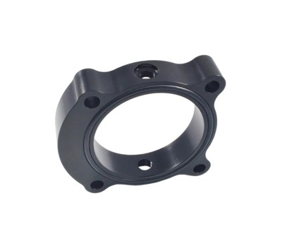 Torque Solution Throttle Body Spacer (Black) Fits Hyundai Sonata 2.0T