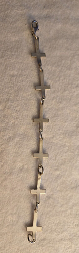 Cross bracelet, 7 1/2 inch - Picture 3 of 3