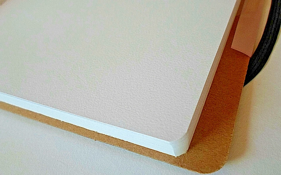 Aquarellblock Aquarellpapier Zeichen Block Malblock Kunstmappe 30 Blatt 21x21 cm - Bild 4 von 4