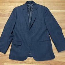 Polo Ralph Lauren Blazer Mens 42R Gray Slim Coat Jacket