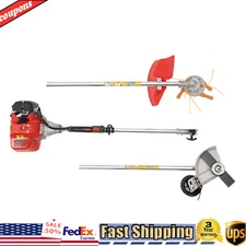 43cc 2-Stoke Gas Weed Trimmer Brush Cutter Lawn Edger Grass Trimmer Weed Eater🔥