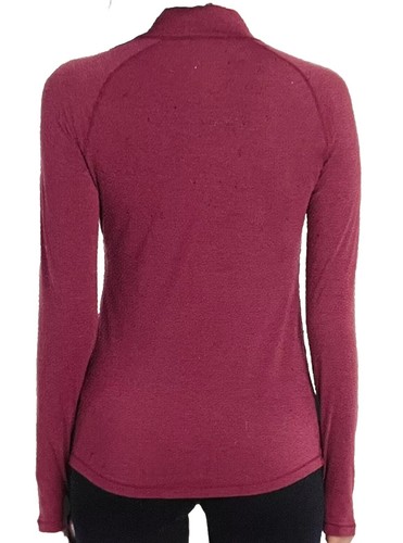 New Paradox Women’s Half Zip Dri-Release Long Sleeve Shirt Extra Large Fuchsia - Picture 2 of 2