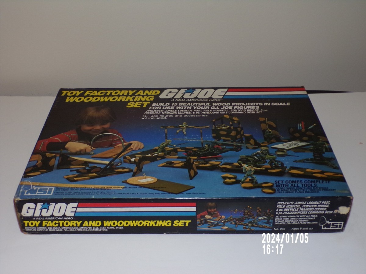 1983 Vintage GI Joe Real American HERO NSI Toy Factory and