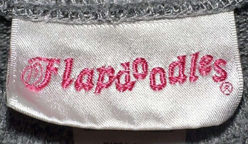 Flapdoodles Girls Size 4 Sequin Unicorn Gray Crimped Front Polyester Blend - Image 4 of 4