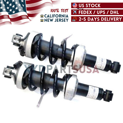 Pair Front Air Suspension Shock Struts Magnetic Ride 2007-15 For Audi R8 V8 V10