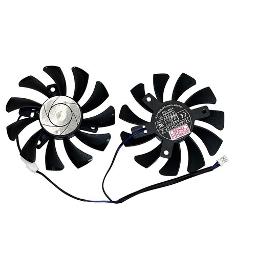 Lüfter Kühler FAN 75mm cooler für MSI Geforce GTX 1050Ti 2GT OC Graphics card - Bild 3 von 6