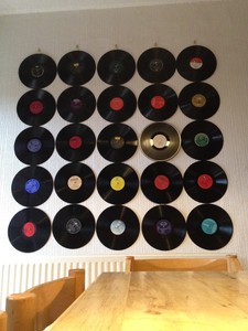Wall Art Vinyl Record Lp Display Home Decor 12 Record Home Decor