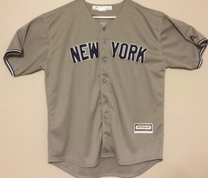 derek jeter grey jersey