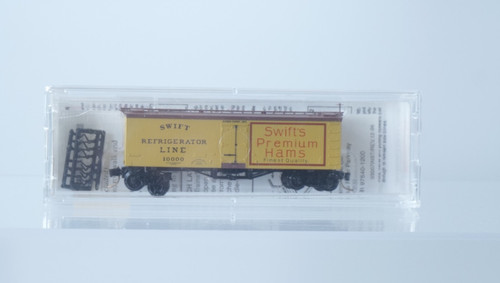 NOS Micro-Trains SWIFT Refrigerator Lines 10000 Spur N Kühlwagen - 58070 | Zustand: New