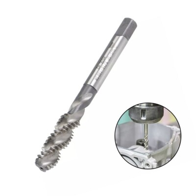 Efficient Spiral Flute Tap for Smooth Drilling and Tapping 5/16 18 Uncoated