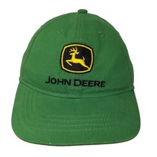 John Deere Toddler Boy's Hat Green Size OS Embroidered Logo 100 Cotton