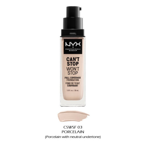 1 NYX Can't Stop Won't Stop Full Coverage Foundation "Pick Your 1 Color" *Joy's* - Picture 12 of 34