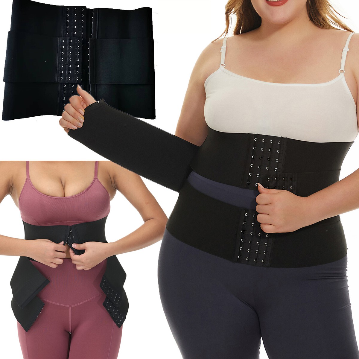 Perú Reloj de Arena-Hourglass Body Shaper Black Waist Trainer Sports Corset  Belt