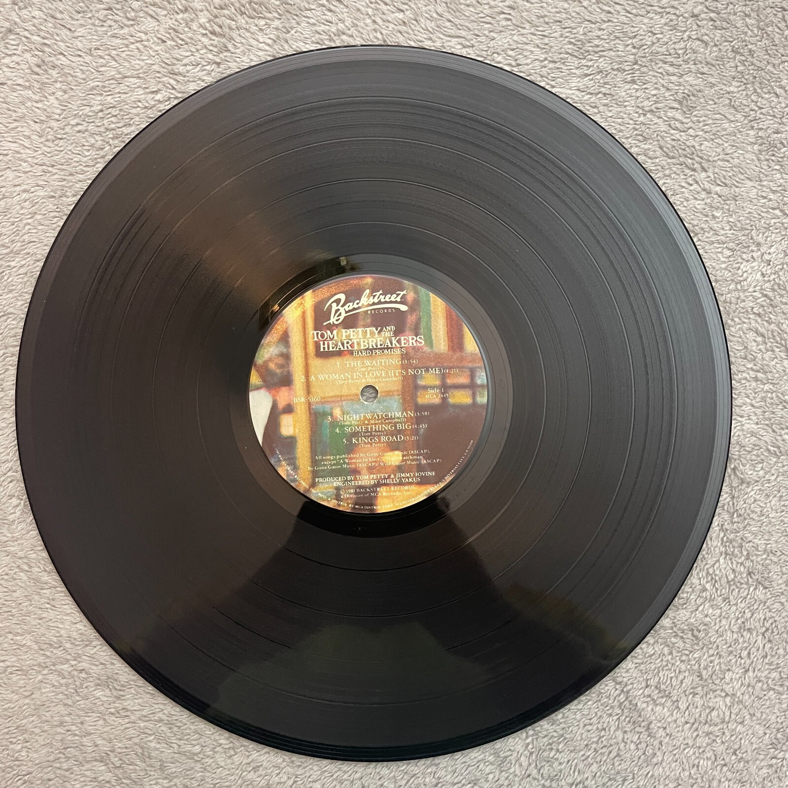 Tom Petty And The Heartbreakers Hard Promises 1981 Backstreet BSR 5160 