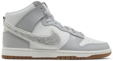Nike Dunk High Retro University Chenille Swoosh Light Smoke Grey — listing 2