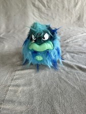 2018 Grumblies Hydro Interactive Blue Monster Plush Figure Toy - Working