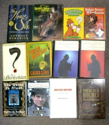 SHERLOCK HOLMES 12 Books Complete Arthur Conan Doyle Essays Horowitz Haining + - Image 1 of 4