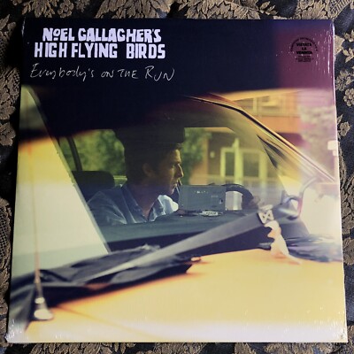 Noel Gallagher's High Flying Birds Everybody's On The Run 12'' Vinyl Promo Italy