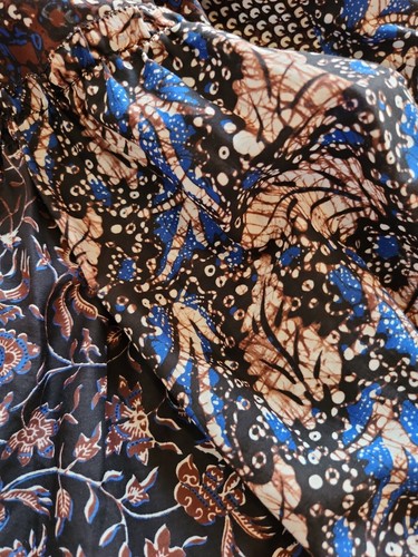 Vestido Ulla Johnson Naaila Indigo Batik Talla 0 - Imagen 21 de 23