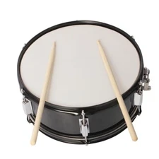 14 x 5.5 inches Professional Marching Snare Drum & Drum Stick & Strap & Wrench K