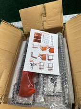 Visentor 3-Tier Free Standing Floor Wood Metal Wine Rack, Can Hold 6 Wine Bottle