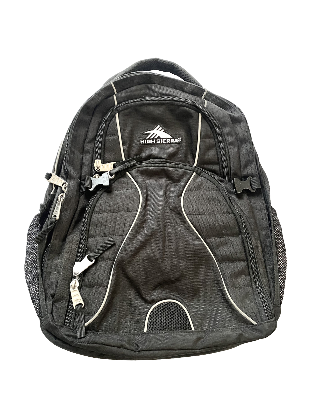 USED High Sierra Swerve Laptop Backpack, Black, Size 18 x 15 Very Good Condition eBay
