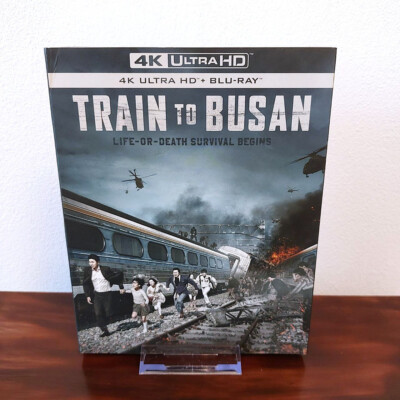 Train to Busan 4K UHD Blu-ray | NEW | Well Go USA Slipcover RARE