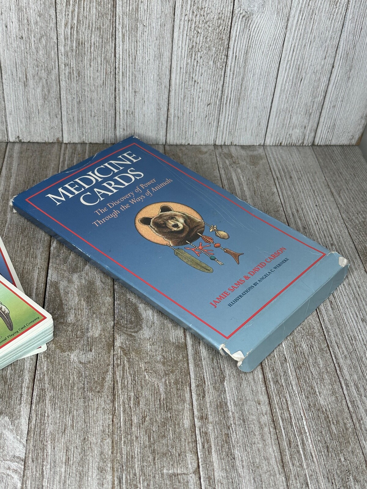 Vintage "Medicine Cards" 1988 CARDS ONLY With 44 Animals Jamie Sams David Carson eBay