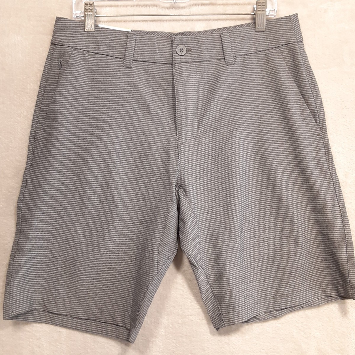 Hang Ten Men's Hybrid Short #1271263 Color Asphalt Size 36 S20 for