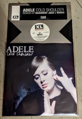 ADELE COLD SHOULDER   12'' UK MAXI VINYL MINT-  FREE CUSTOM PVC PIC WALLET