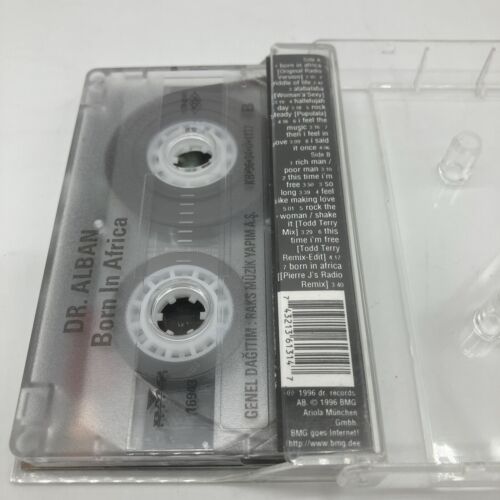 Dr. Alban - Born In Africa - Cassette Tape Turkish Release BMG 1998 - Picture 3 of 3