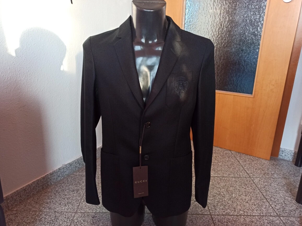 Veste Gucci veste blazer originale hommes 100 % cachemire neuve prix de détail (M)